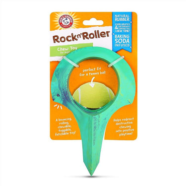 Arm & Hammer Rock-N-Roller Dog Chew Toy Image 1